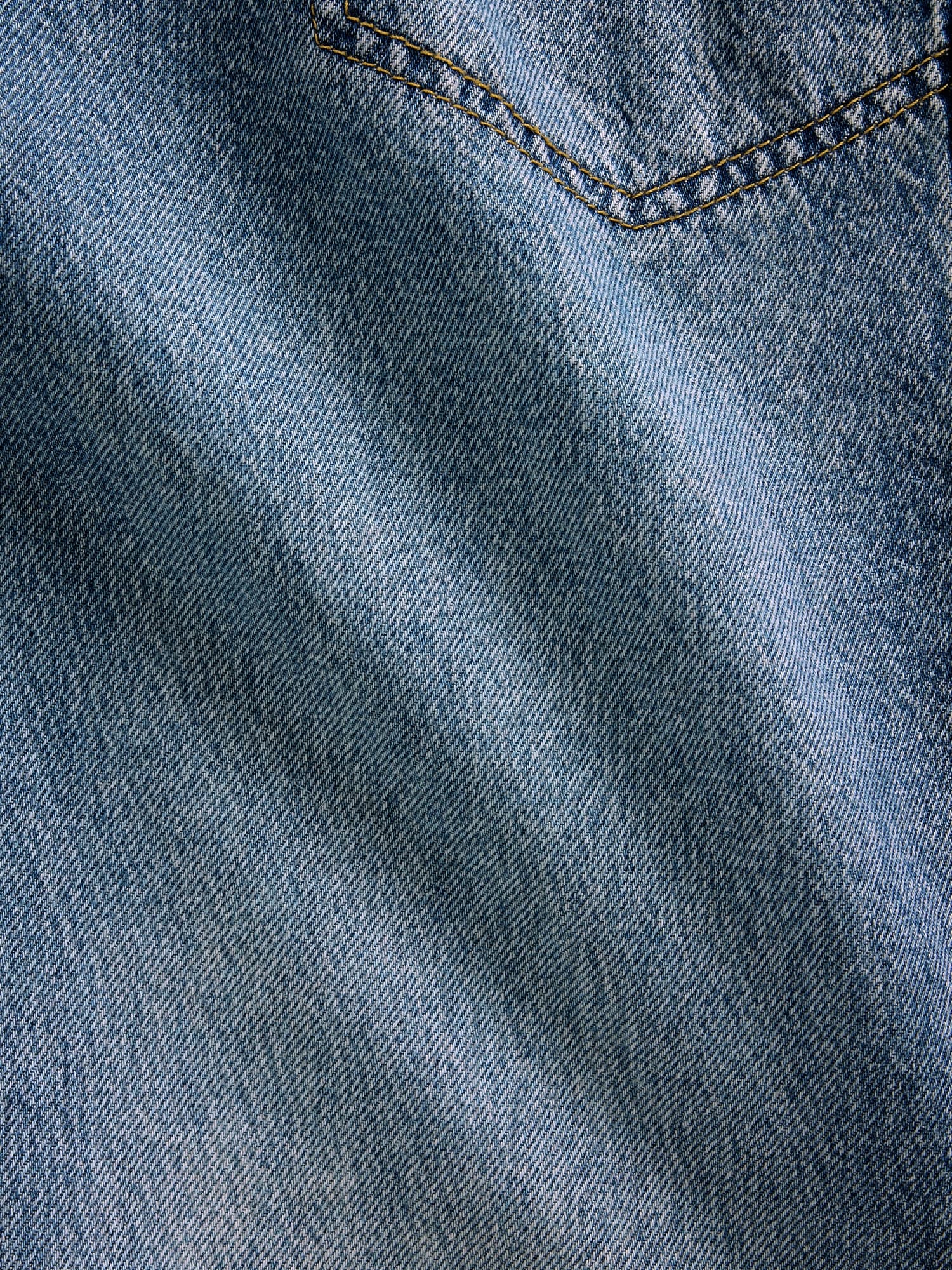 ローライズ '90s ルーズフィット イージーウエスト クロップドデニム-6