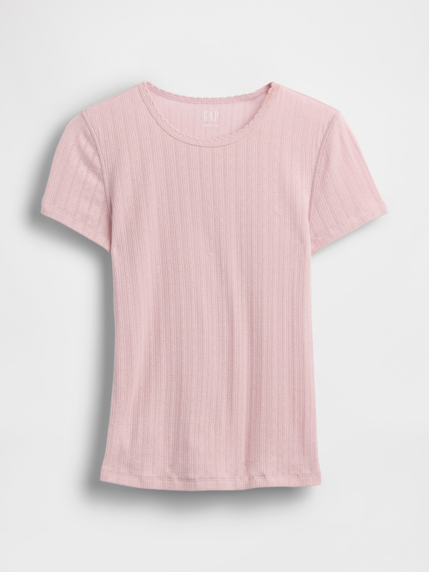 ポインテール クルーネックTシャツ-4