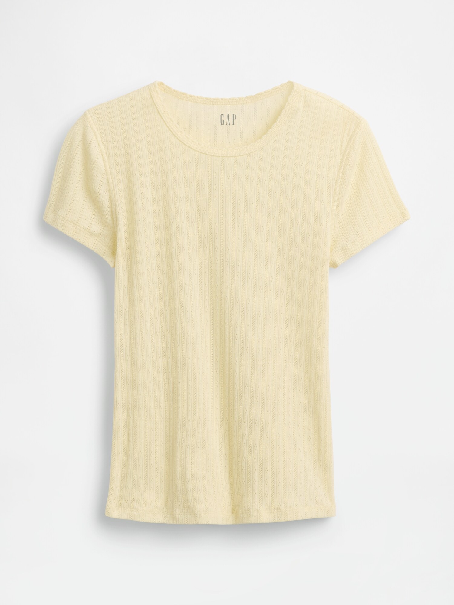 ポインテール クルーネックTシャツ-4