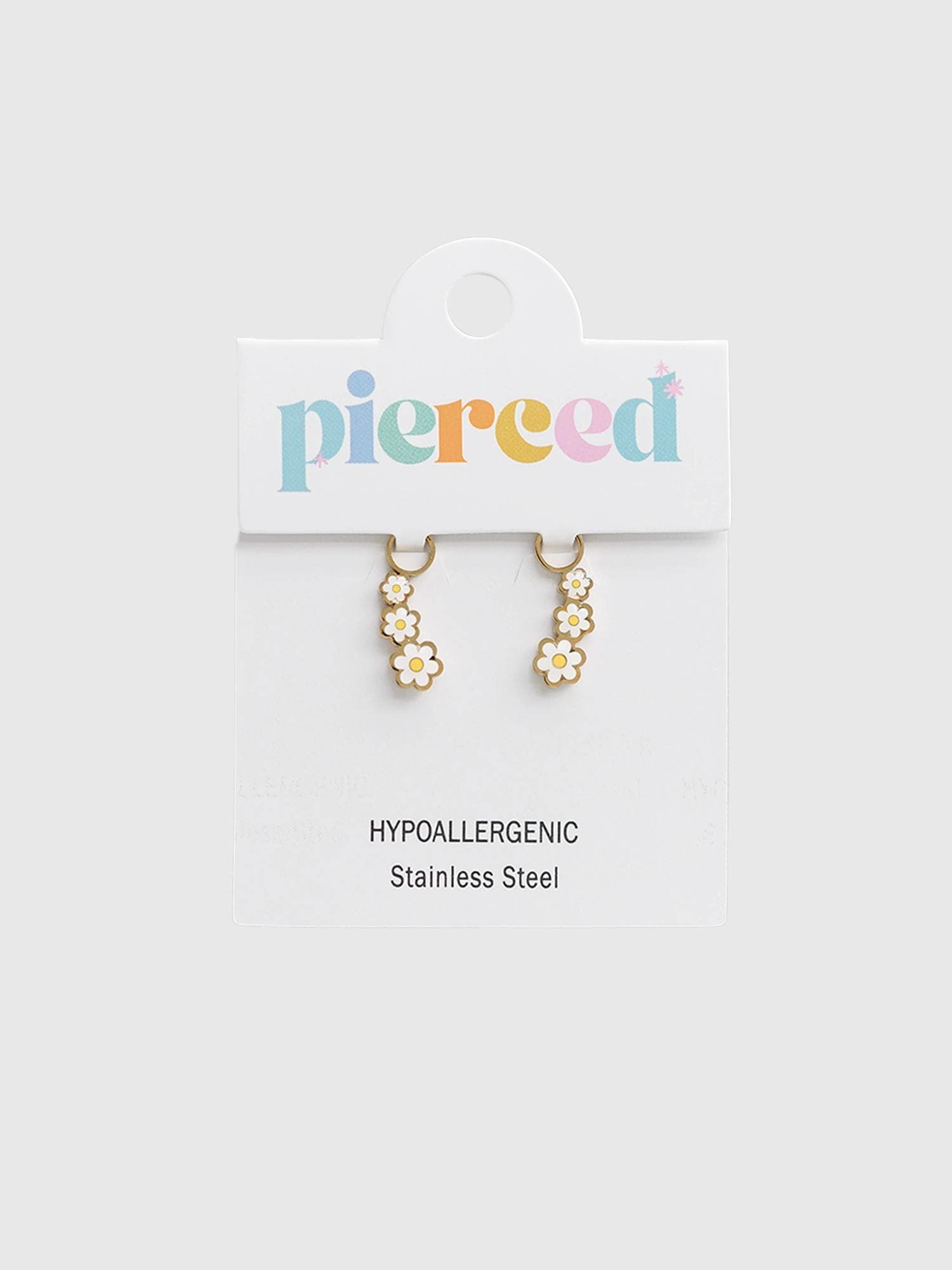 Pierced Co Daisy Crawler Charm For Huggie Earrings