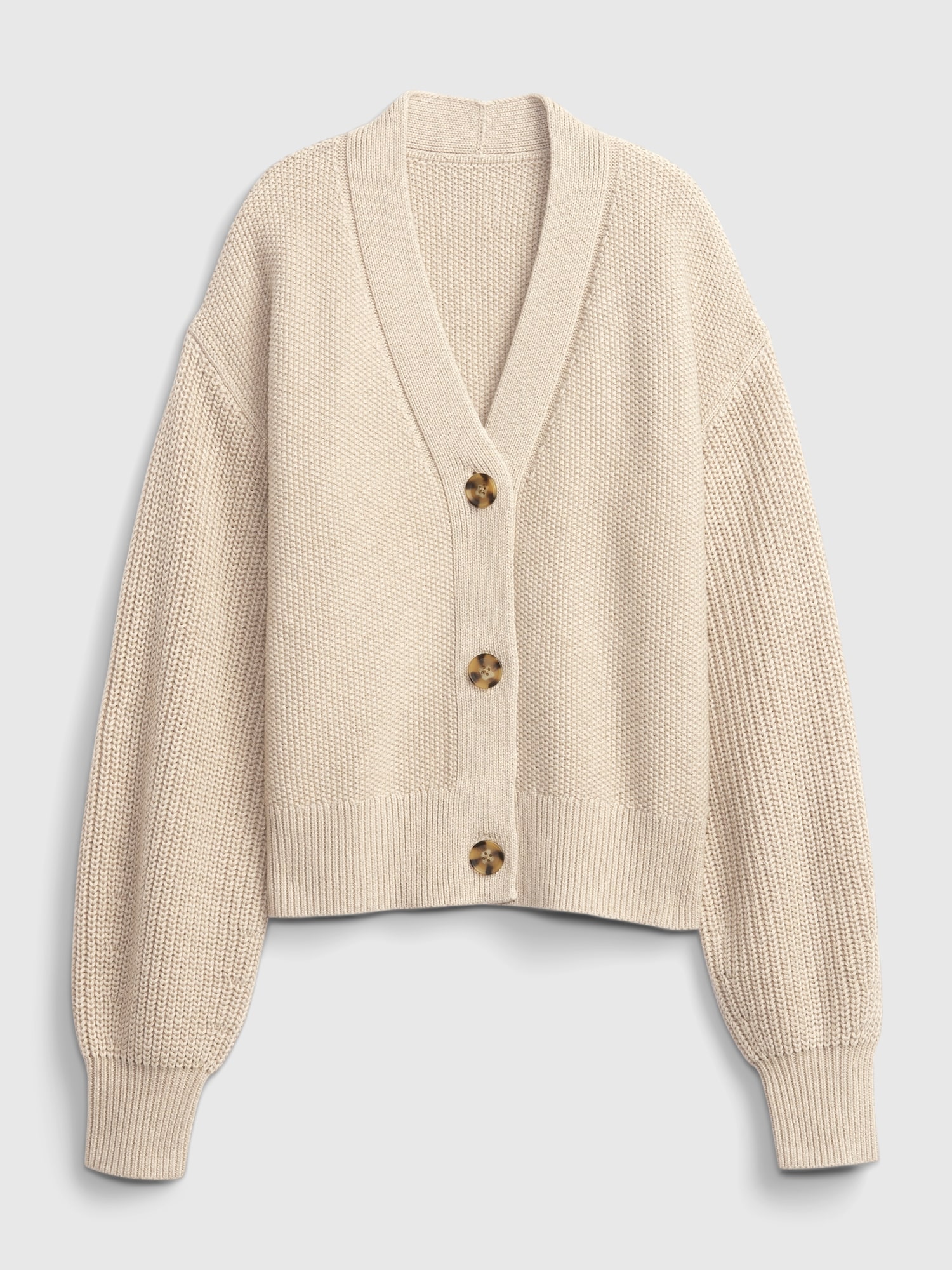 Button-Front Cardigan