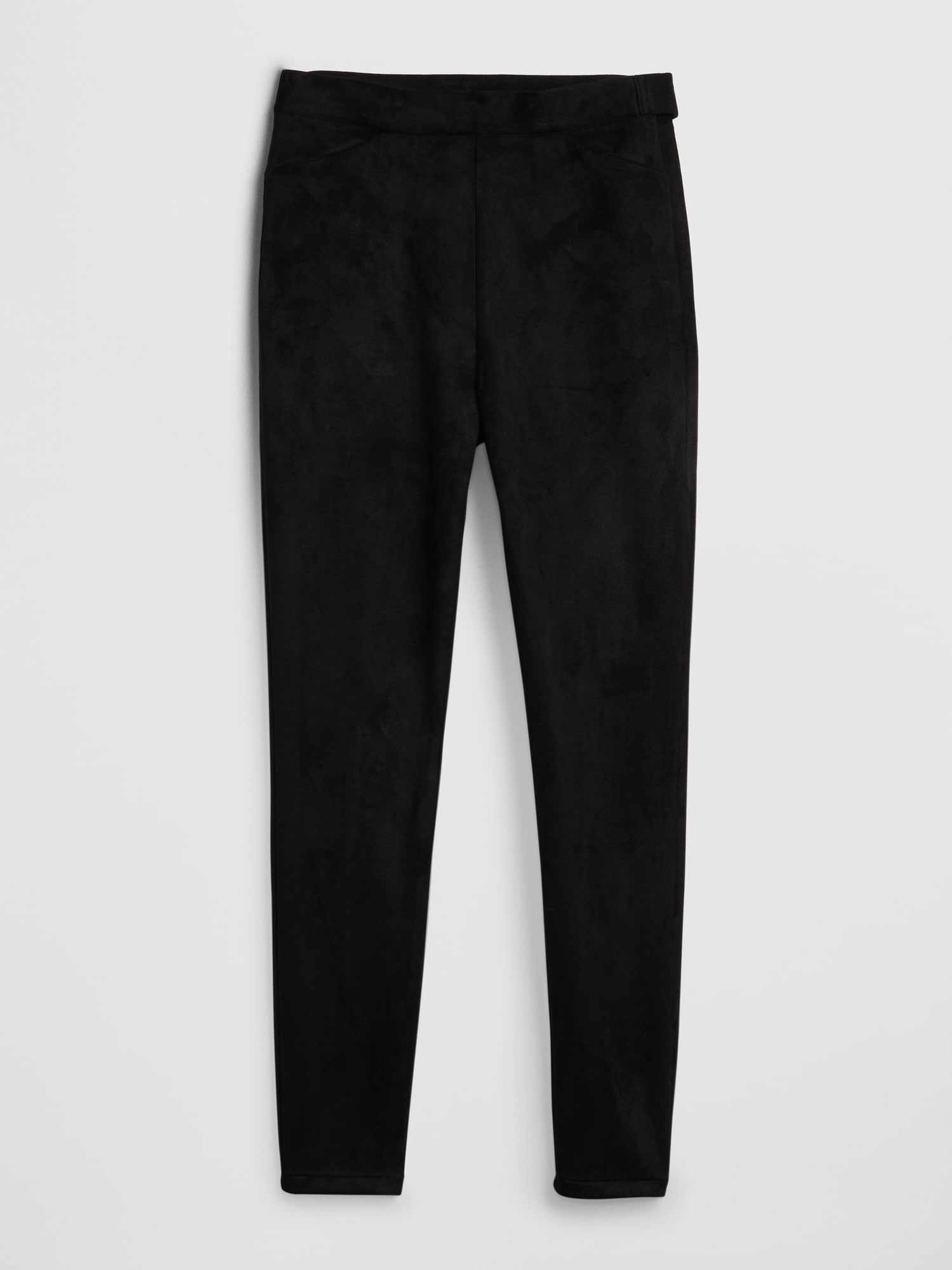 LEGGING EN FAUX SUÈDE À TAILLE HAUTE