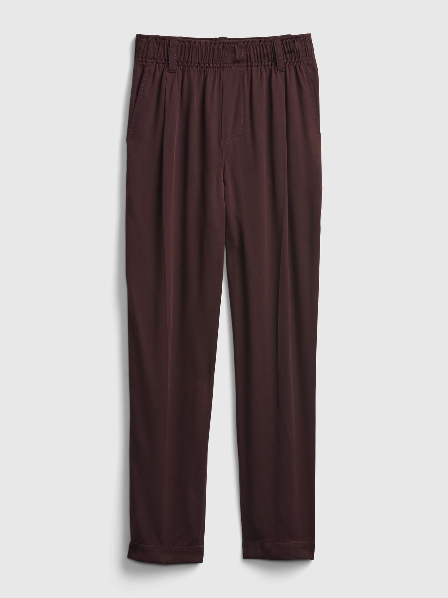 High Rise Cropped Pull-On Pants