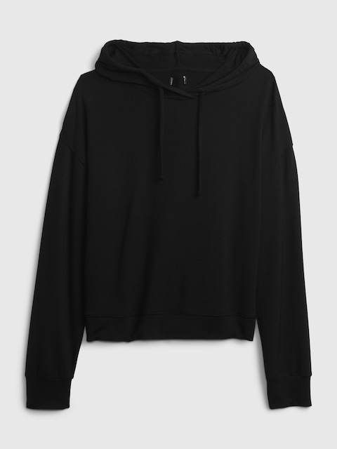 PULL À CAPUCHON EN TISSU ÉPONGE