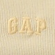 リブ GAPロゴ スクープネック トップス