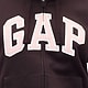 リラックスフィット GAPロゴ ジップアップパーカー