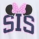 GapKids &times; ディズニー オーバーサイズ SIS グラフィックTシャツ