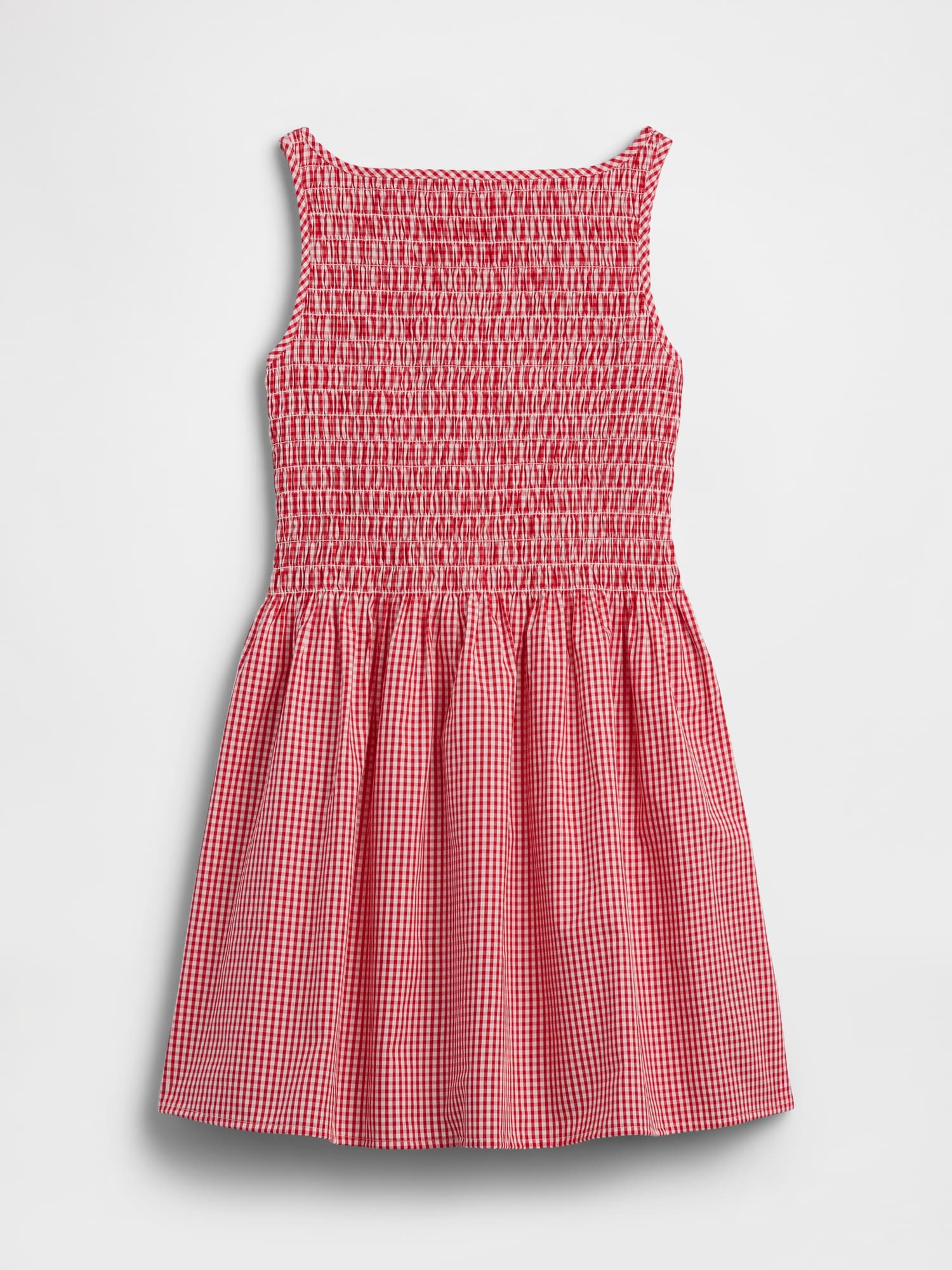 Kids Smocked Poplin Dress