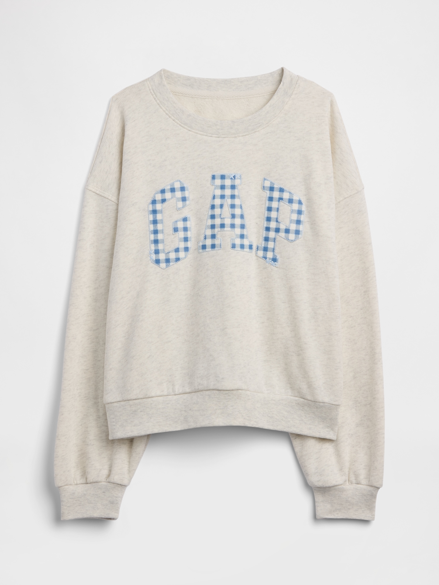 Kids Oversized Wedge French Terry Sweatshirt