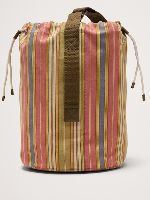 Cotton Canvas Crossbody Bag