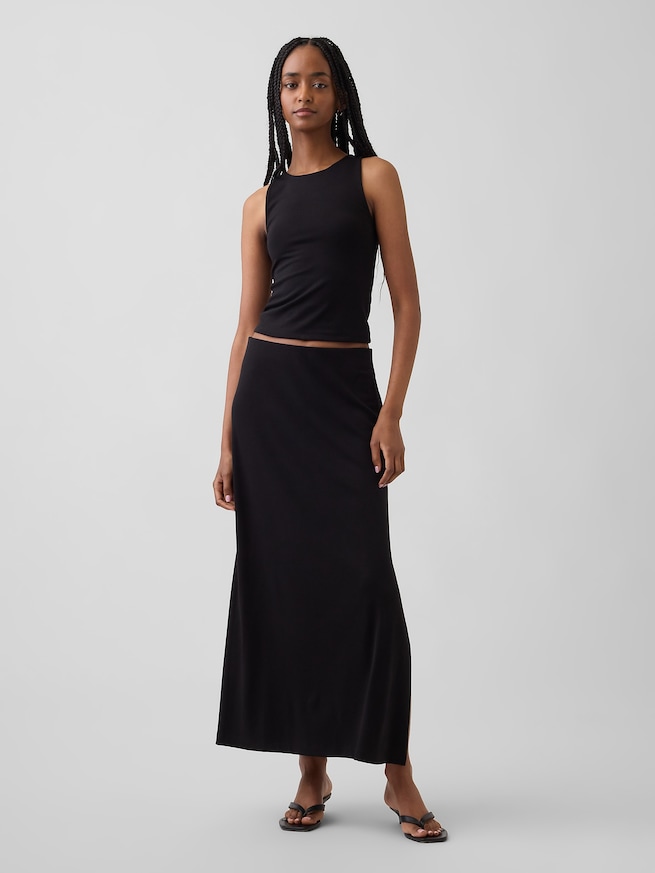 クロップド ホルタータンクトップ-1