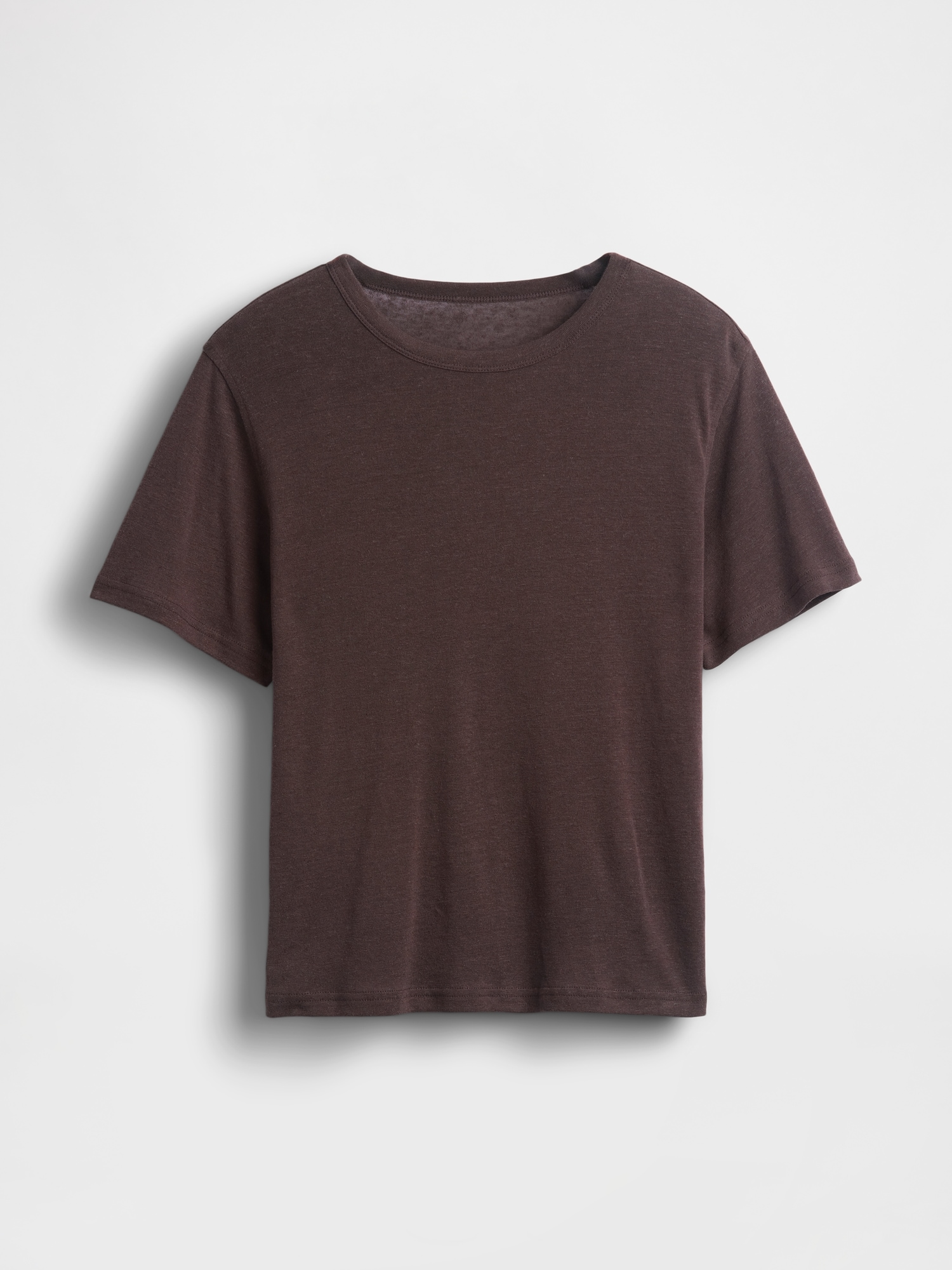 リネンブレンド リラックスフィット Tシャツ-3