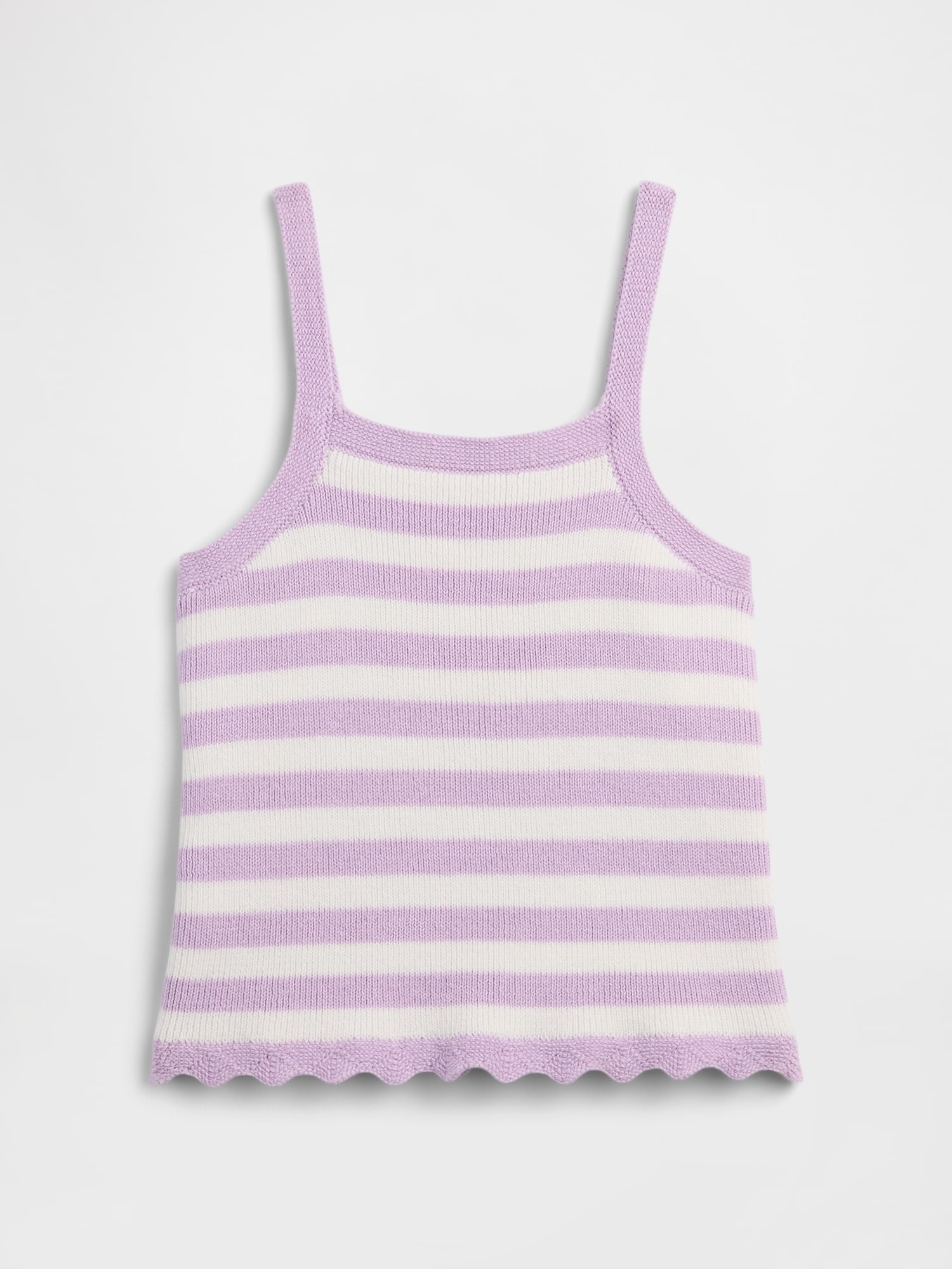 babyGap ストライプ ニットタンクトップ-0