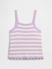 babyGap ストライプ ニットタンクトップ-0