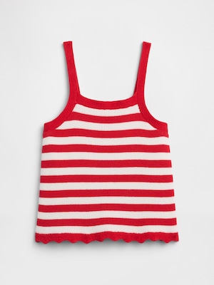 babyGap ストライプ ニットタンクトップ