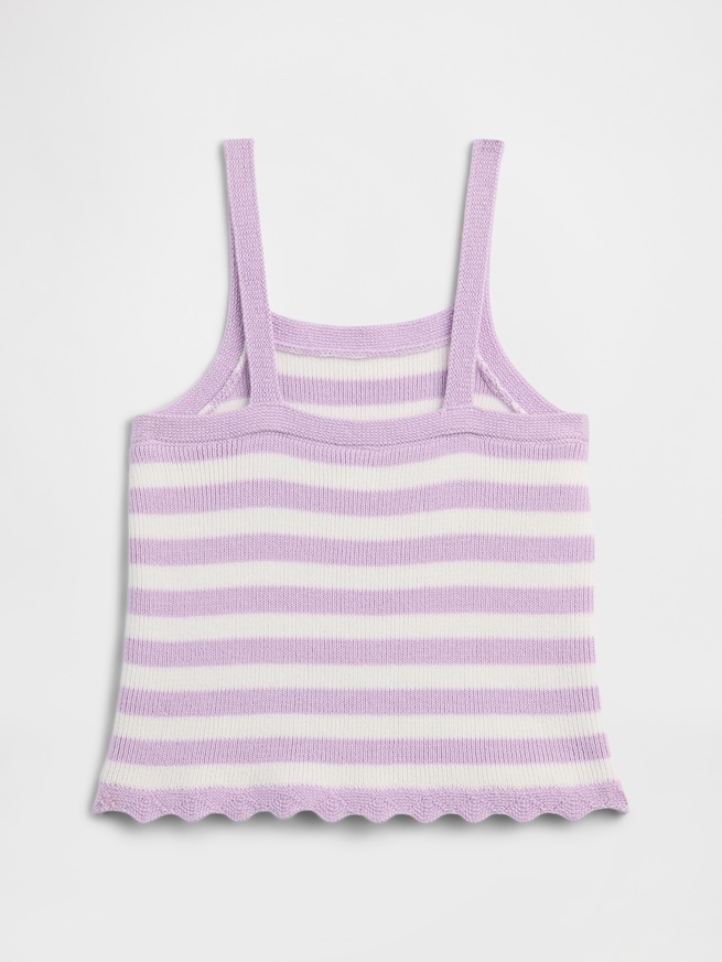 babyGap ストライプ ニットタンクトップ-1