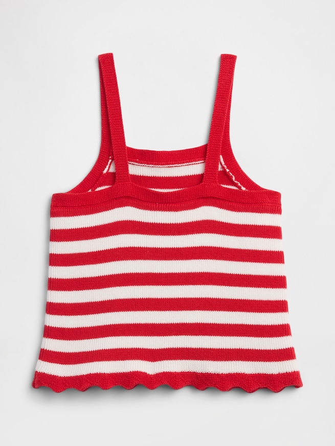babyGap ストライプ ニットタンクトップ-1