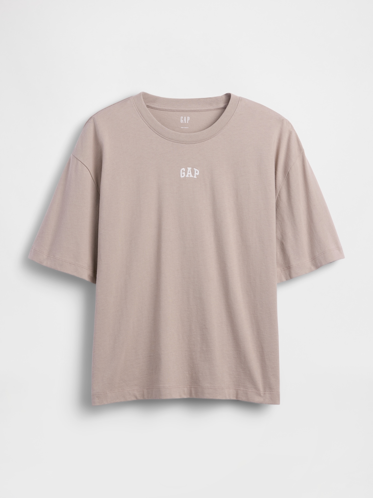 オーバーサイズ GAPロゴ チューニックTシャツ-4