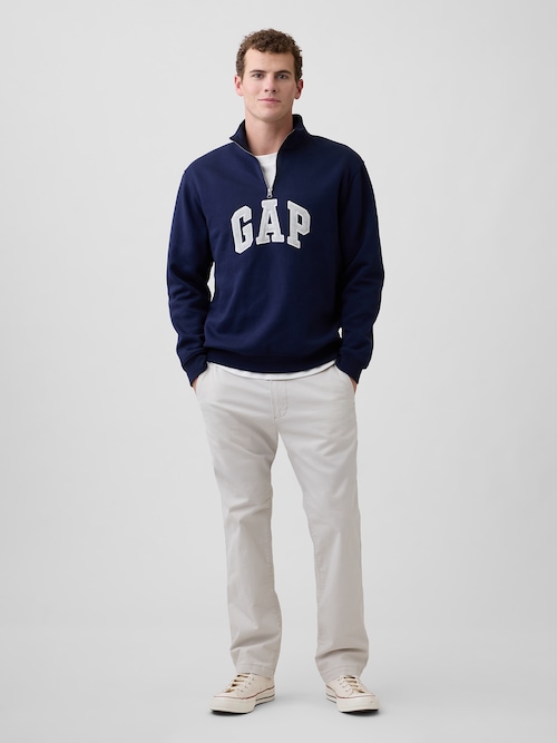 GapFlex エッセンシャル カーキ ストレートフィット
