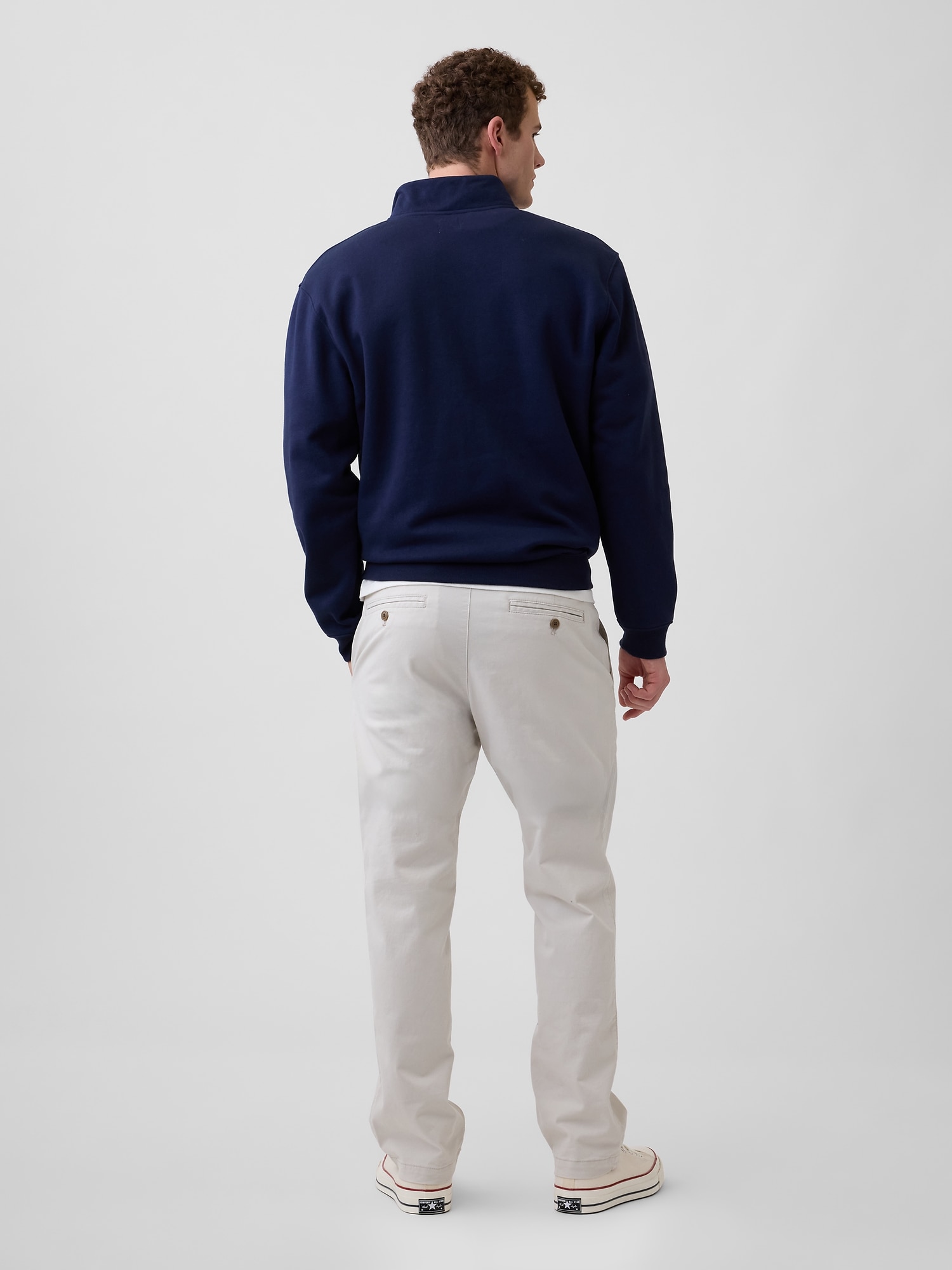 GapFlex エッセンシャル カーキ ストレートフィット-1