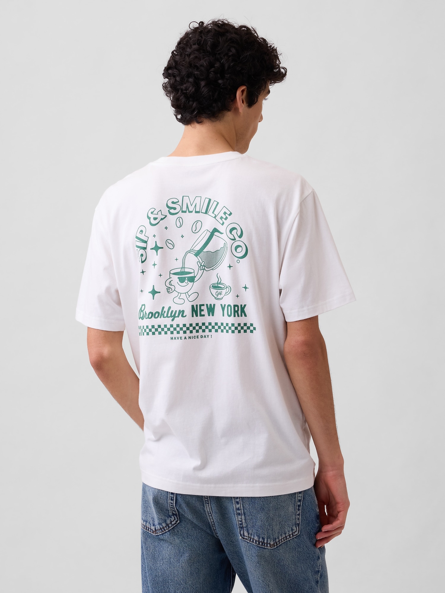 エブリディ ソフト リラックスフィット グラフィックTシャツ-1