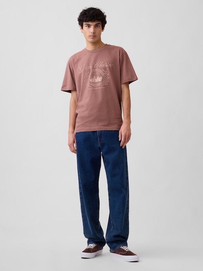 エブリディ ソフト リラックスフィット グラフィックTシャツ-4