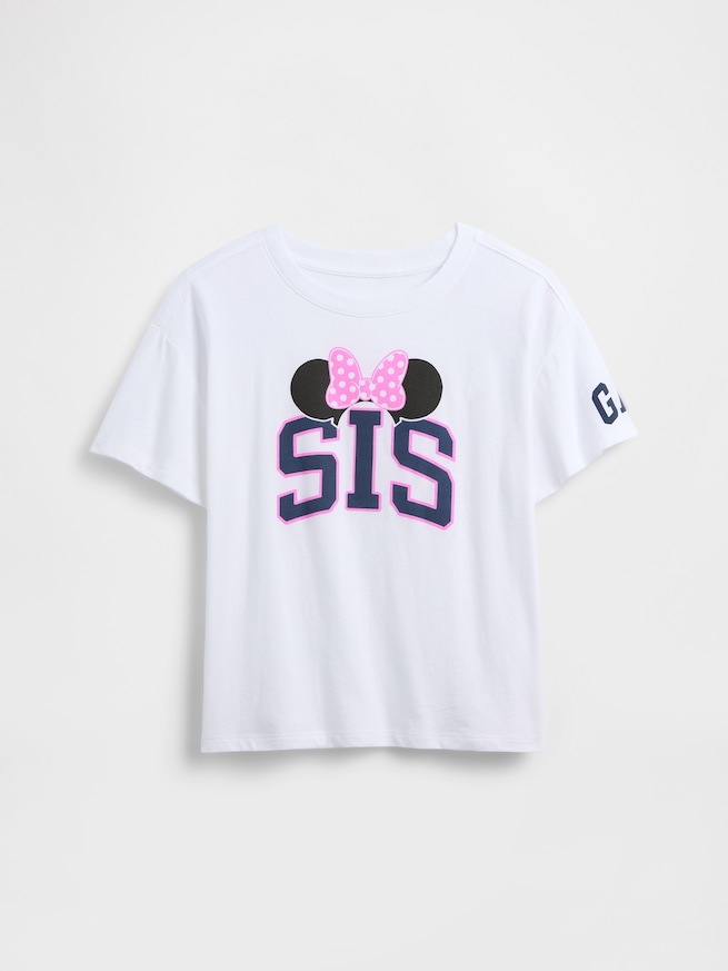GapKids &times; ディズニー オーバーサイズ SIS グラフィックTシャツ-0