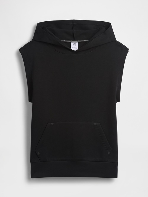 GapFit リラックスフィット ノースリーブ テックパーカー (キッズ)