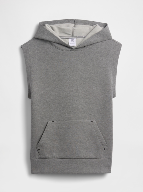 GapFit リラックスフィット ノースリーブ テックパーカー (キッズ)