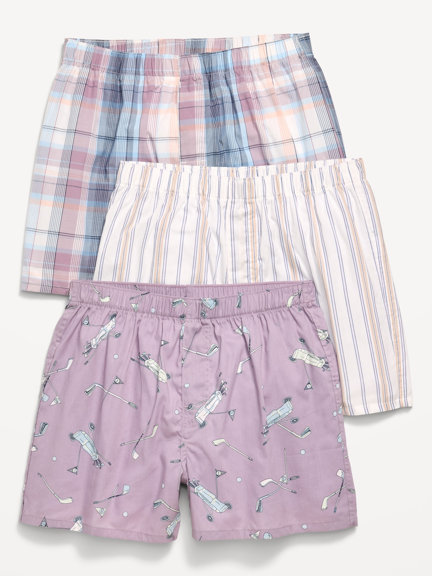 3-Pack Soft-Washed Boxer Shorts -- 3.5-inch inseam