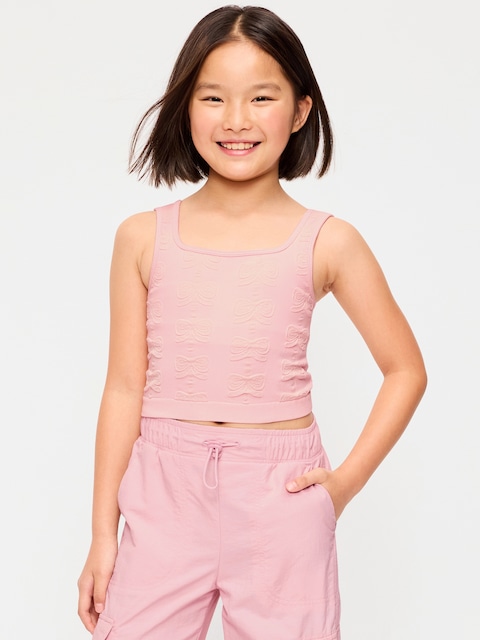 SOUTIEN-GORGE LONG SANS COUTURES À BOUCLE POUR FILLE