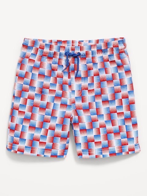 Printed Swim Trunks for Boys