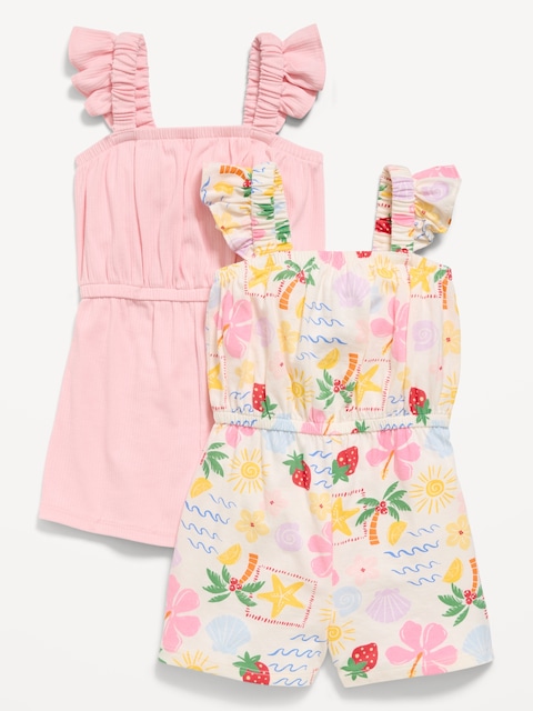 BARBOTEUSE SANS MANCHES POUR TOUTE-PETITE (PAQUET DE 2)