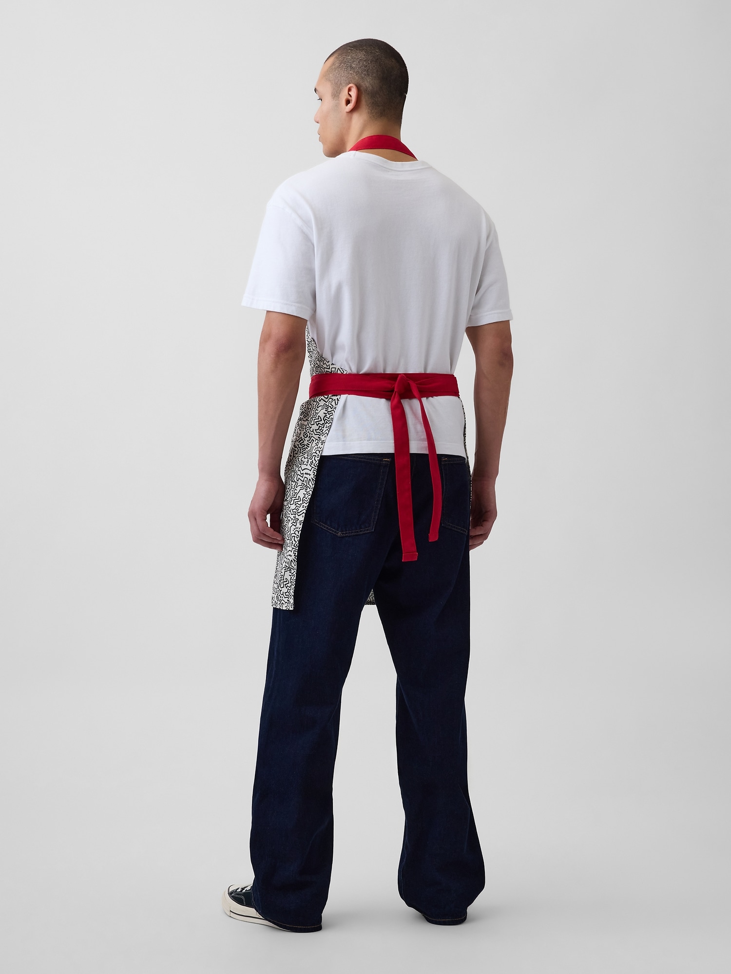 キース・ヘリング キャンバス エプロン-1