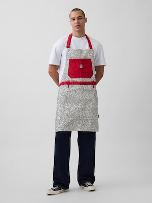 キース・ヘリング キャンバス エプロン