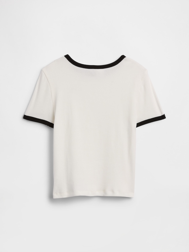 ブラナンベア リブ リンガーTシャツ (キッズ)-1