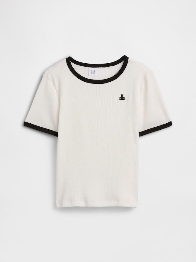 ブラナンベア リブ リンガーTシャツ (キッズ)-0