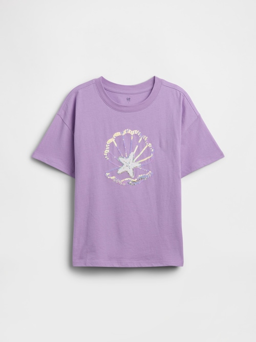 オーバーサイズ グラフィックTシャツ (キッズ)