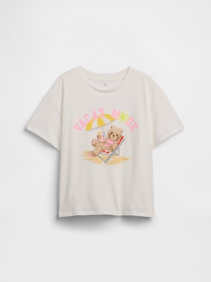 オーバーサイズ グラフィックTシャツ (キッズ)
