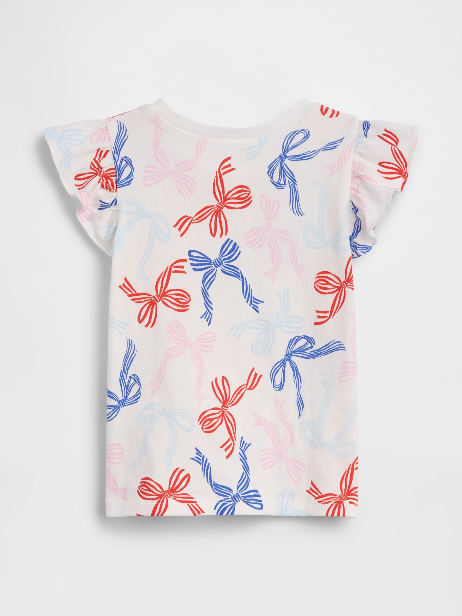 babyGap プリント フラッタースリーブTシャツ-1