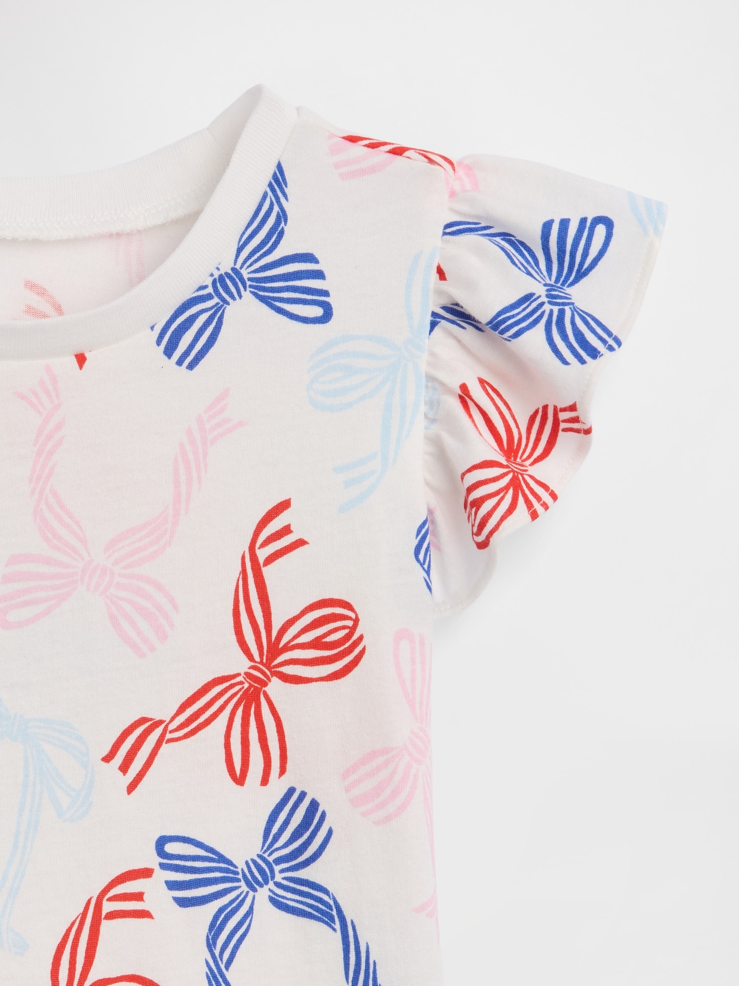 babyGap プリント フラッタースリーブTシャツ-2