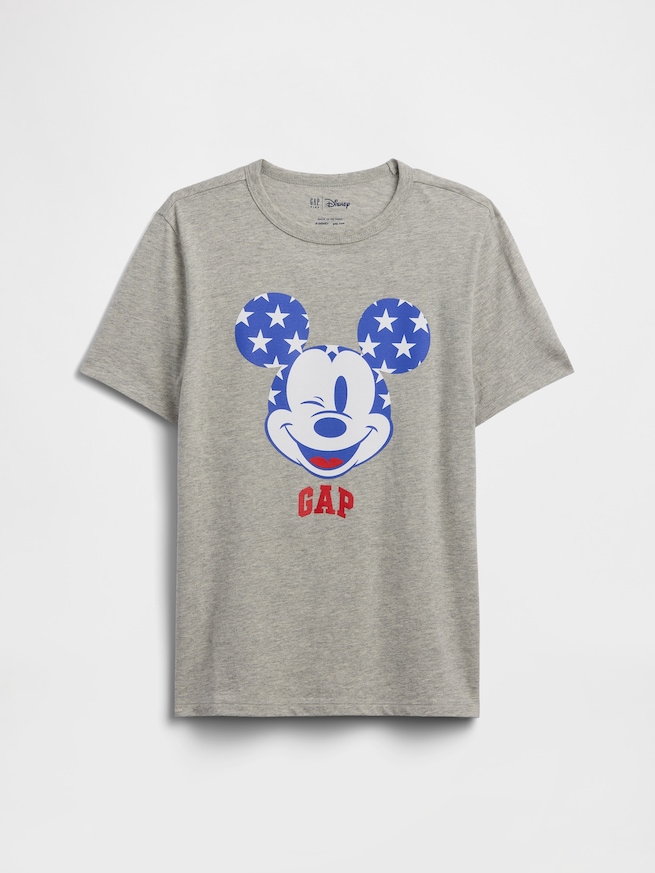 GapKids &times; ディズニー ミッキーマウス GAPロゴTシャツ-0