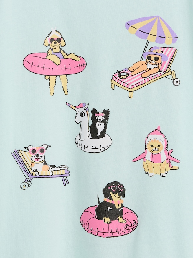 グラフィックTシャツ (キッズ)-2