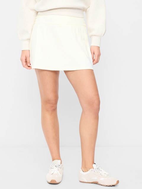 JUPE-SHORT STUDIOSMOOTH À TAILLE TRÈS HAUTE