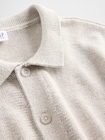 リラックスフィット ポロ ニットカーディガン (キッズ)-4