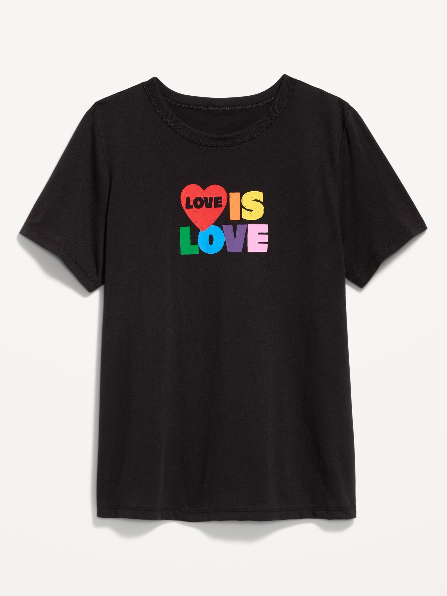 T-SHIRT PASSE-PARTOUT RAS DU COU À IMPRIMÉ