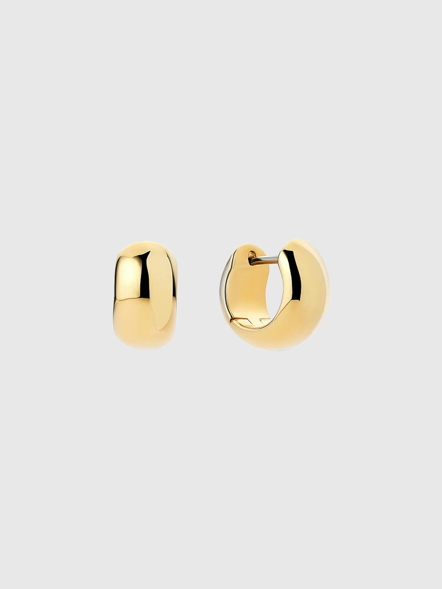 Ana Luisa Giulia Bold Gold Hoop Earrings