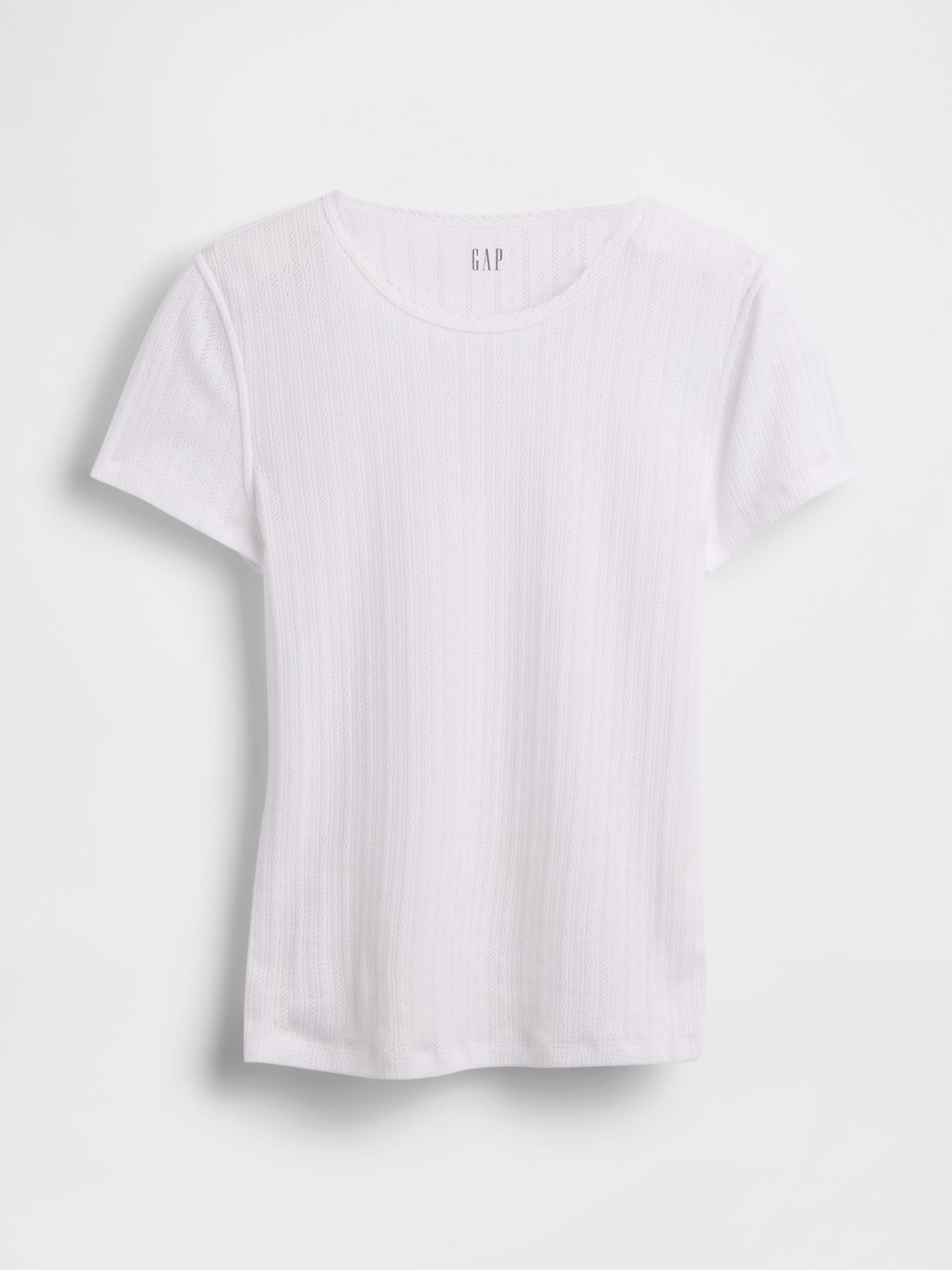 ポインテール クルーネックTシャツ-4