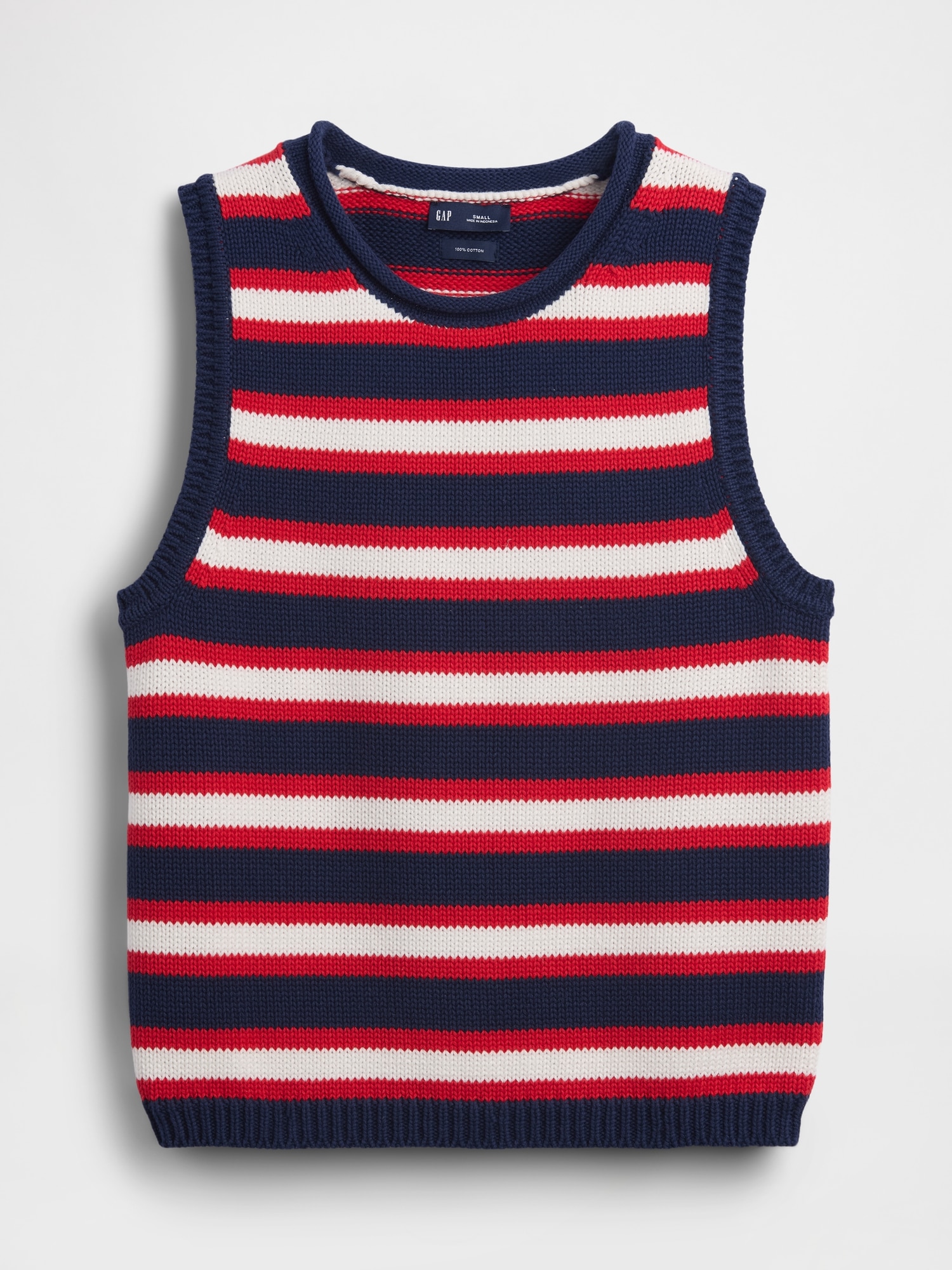 100% Cotton Sweater Vest