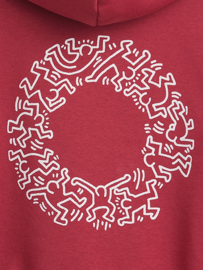 キース・ヘリング ヴィンテージソフトパーカー (幼児)-5